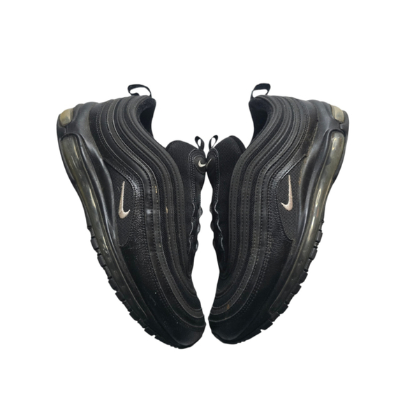 Men'sNike Air Max 97 Shoes SZ Triple Black Sneakers 921826-015